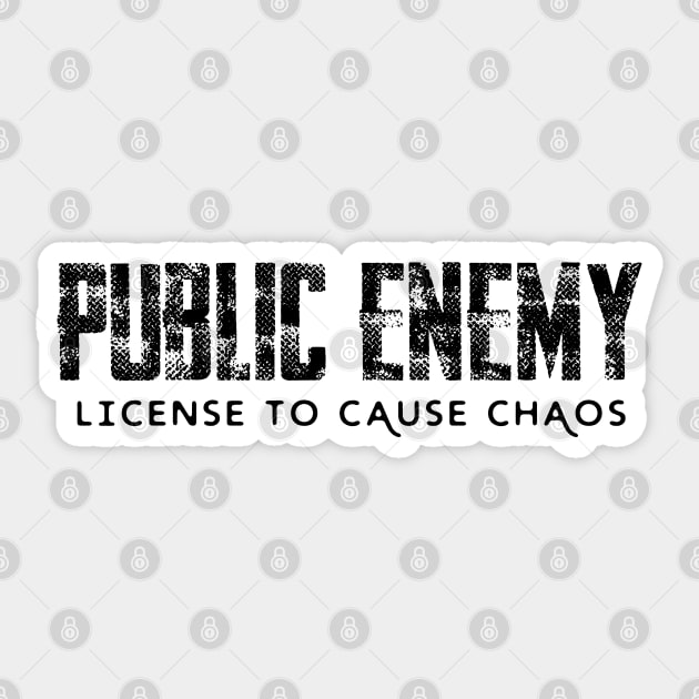 PUBLIC ENEMY Sticker by artslaves